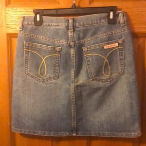 Calvin Klein Jean mini skirt